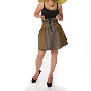 Skirt One of the kind unique design mini skirt. Designed by Jeanne Osborn.